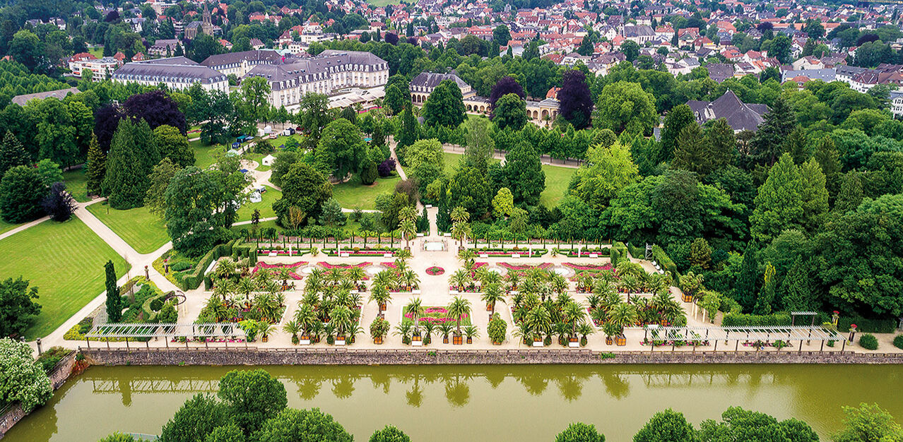 Kurpark und Palmengarten in Bad Pyrmont