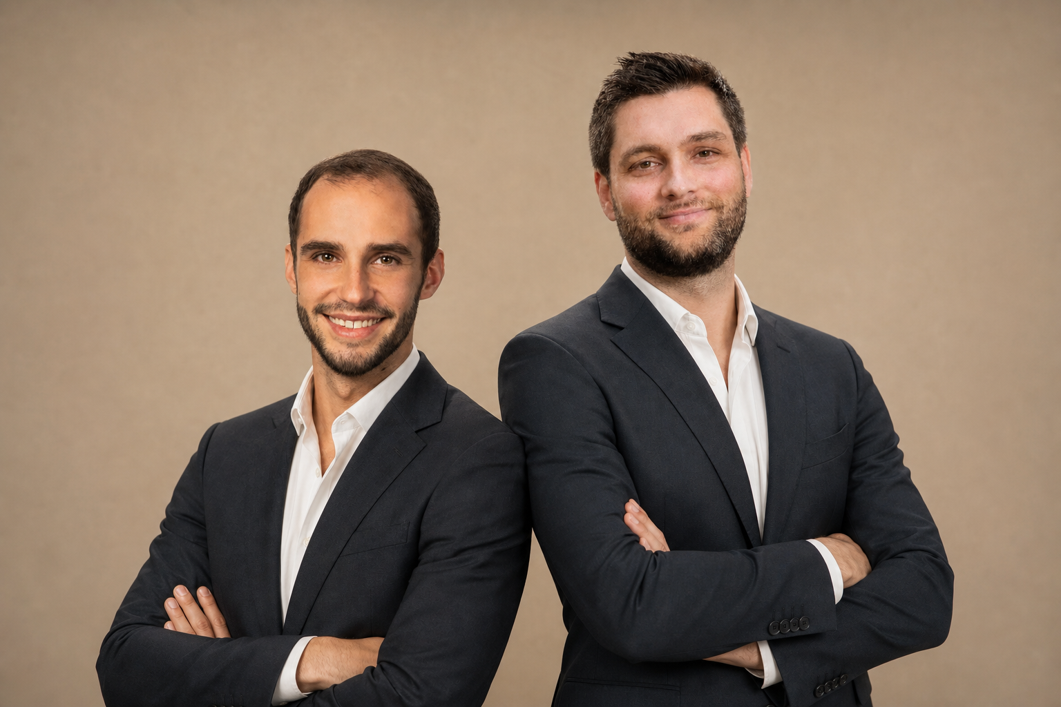 Martin Meijer und Kevin Elsner, Gastgeber von ME LIVING
